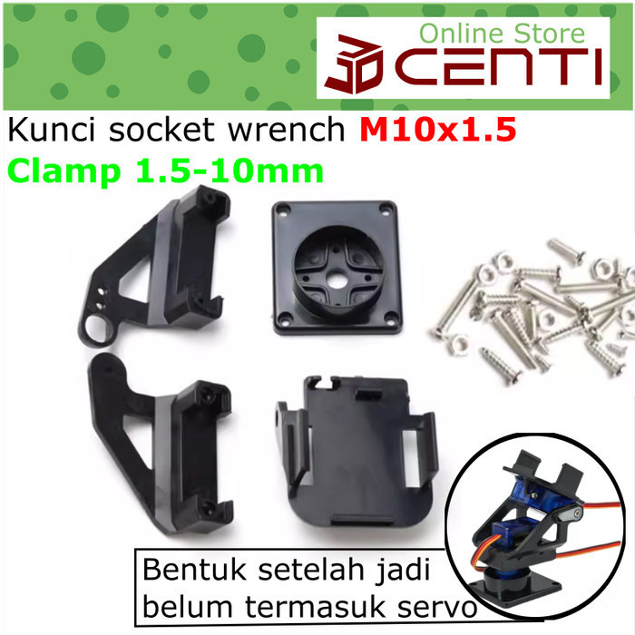 Support de Servo PT Pan/Tilt, plate-forme de caméra Anti-Vibration pour