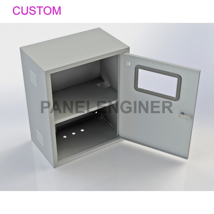 Jual BOX PANEL CUSTOM 40x50x20 plat 0,8mm powder coating box custom dvd ...