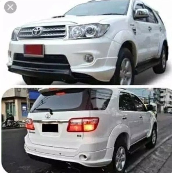 Jual bodykit Fortuner 2010 BODY KIT bemper w3 body kit | Shopee Indonesia