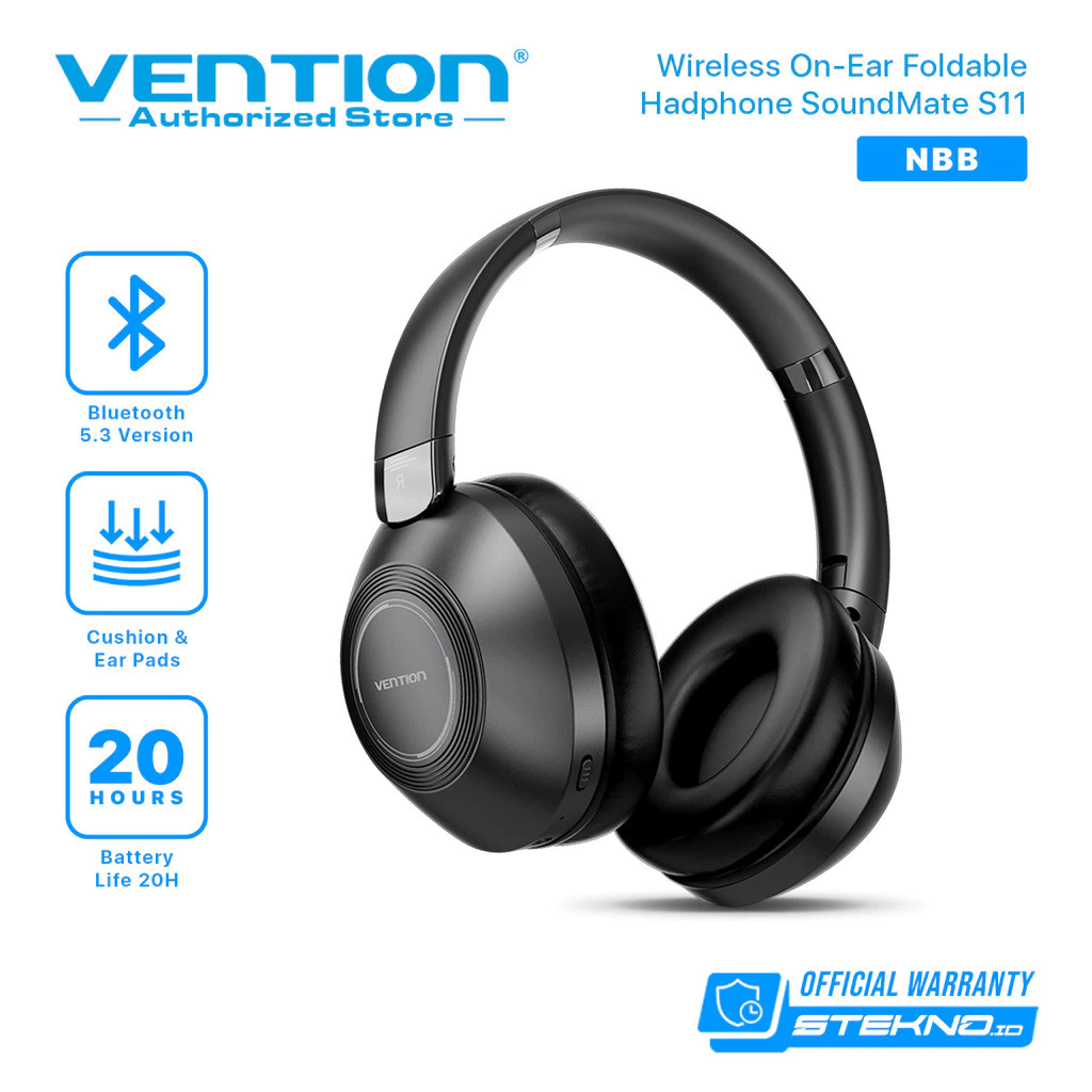 Vention Wireless Headphone ENC Bluetooth Headset Earphone