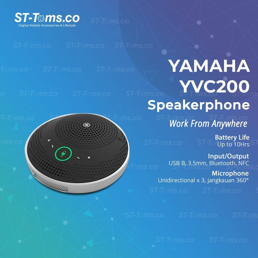 Jual Yamaha YVC-200 YVC200 YV C200 Portable USB & Bluetooth Jual Yamaha YVC-200 YVC200 YV C200 Portable USB & Bluetooth