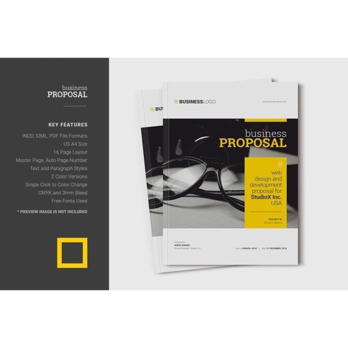 Jual Template Premium Proposal Bisnis 2 | Shopee Indonesia