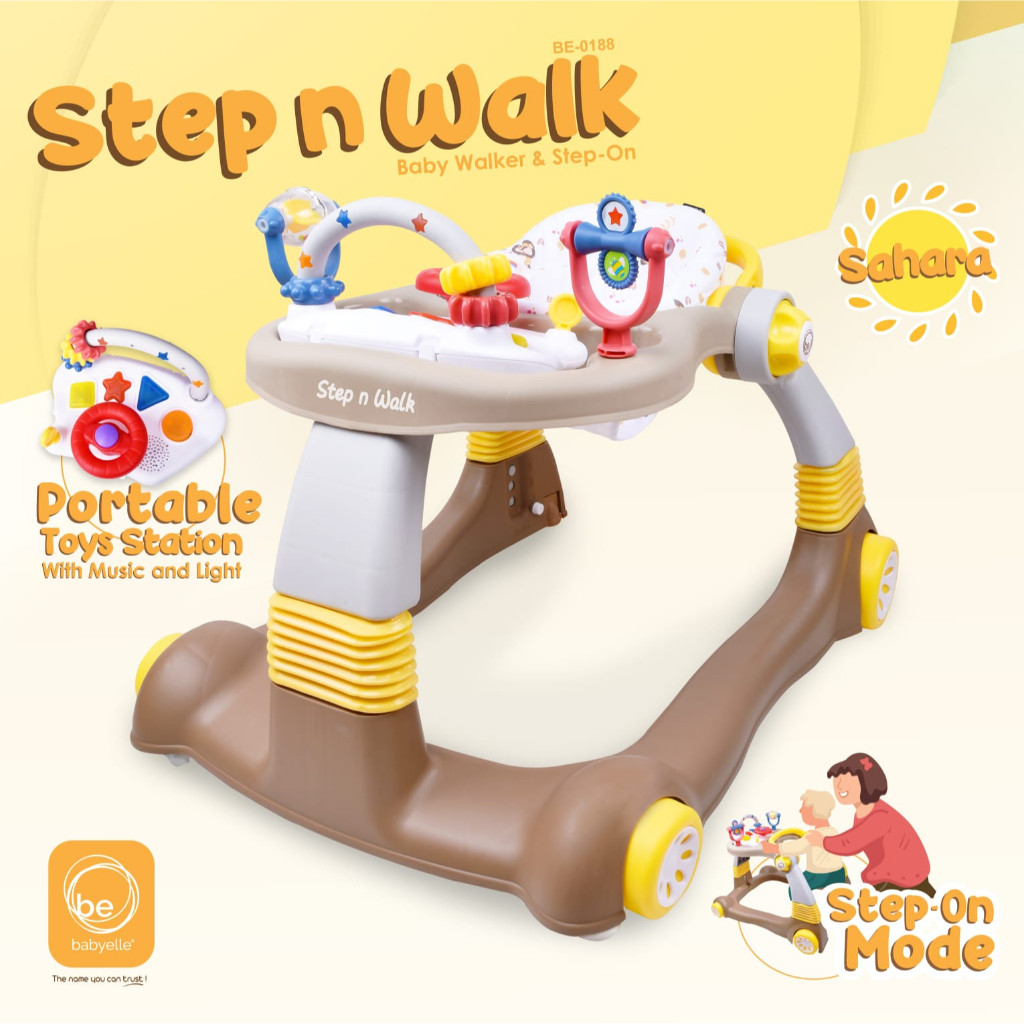 Baby walker baby elle 2 in 1 deals