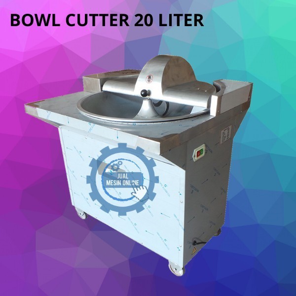 Jual Mesin Giling Daging Bakso Bowl Cutter 20 Liter Berkualitas