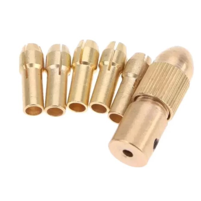 Jual Collet Mini Grinder SET Chuck Kepala Bor Gerinda Mini Colet Drill ...