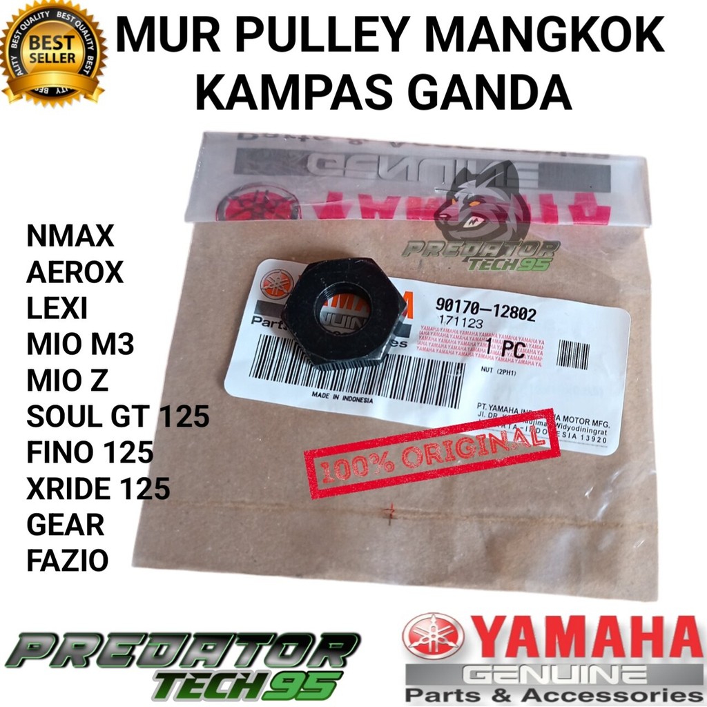 Jual MUR BAUT AS PULLY PULLEY BELAKANG MANGKOK KAMPAS GANDA ORIGINAL ...