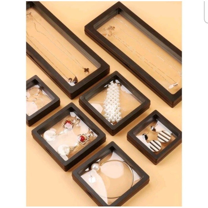 Jual FLOATING JEWELRY DISPLAY FRAME | Shopee Indonesia