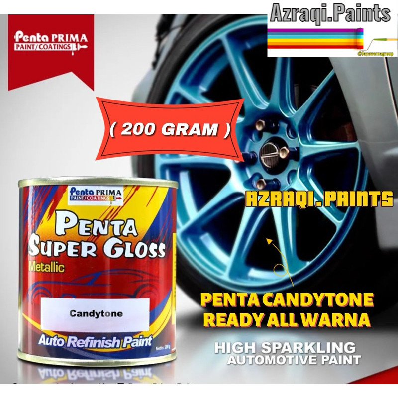 Jual Cat Penta Candytone 200 Gram Ready All Warna Shopee Indonesia 7584