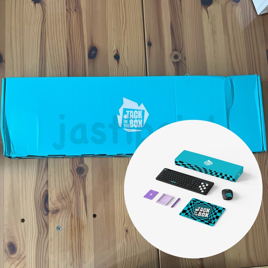 BTS MERCH BOX #13 J-HOPE JACK IN THE BOX WIRELESS KEYBOARD