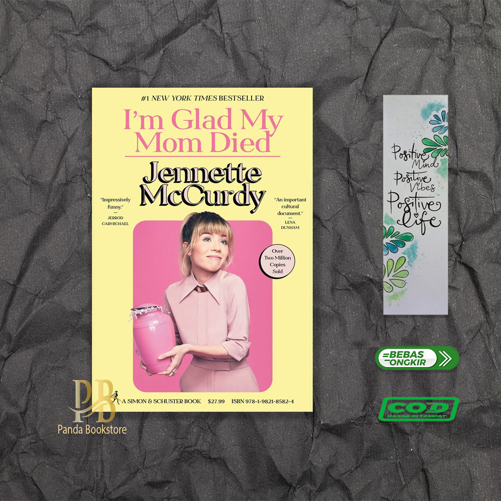 Jual Im Glad My Mom Died By Jennette Mccurdy English Shopee Indonesia