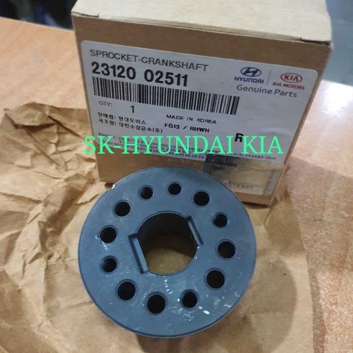 Genuine Crankshaft Sprocket For Hyundai Terracan Santa Fe For Kia - View #7