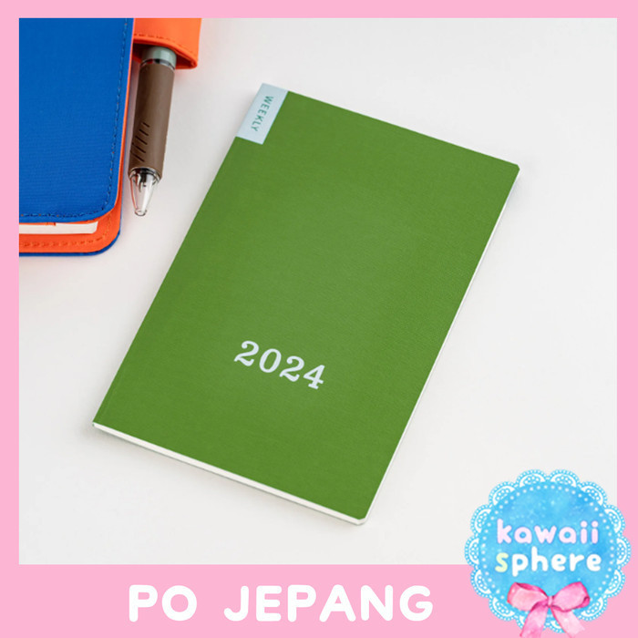 Jual Hobonichi Weekly Calendar 2024 A6 Size Weekly Vertical Planner