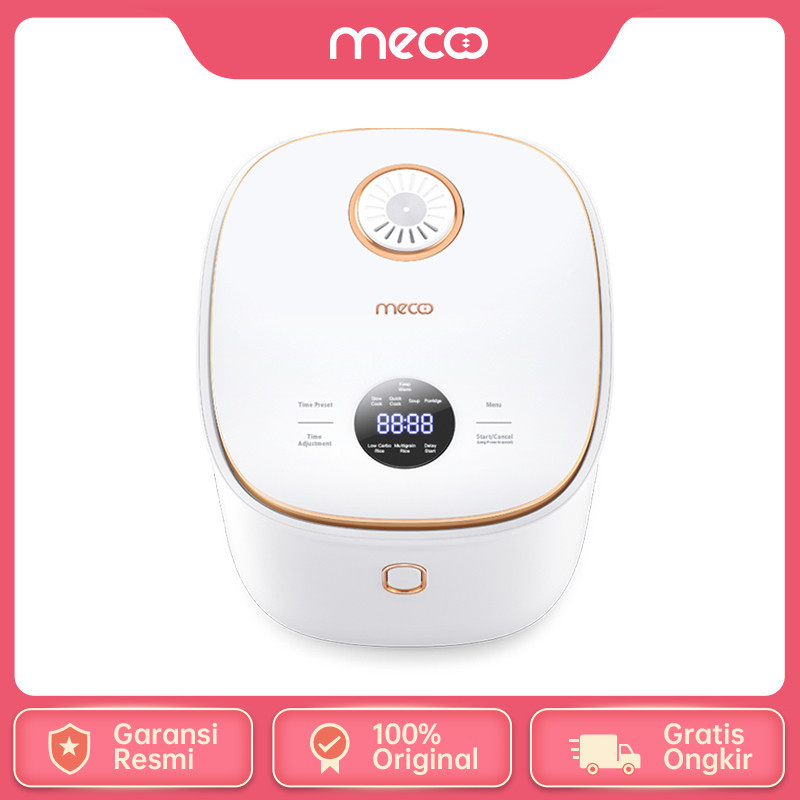 Jual Mecoo Most Aesthetic Rice Cooker Low Carbo Low Sugar 400 Low Watt ...