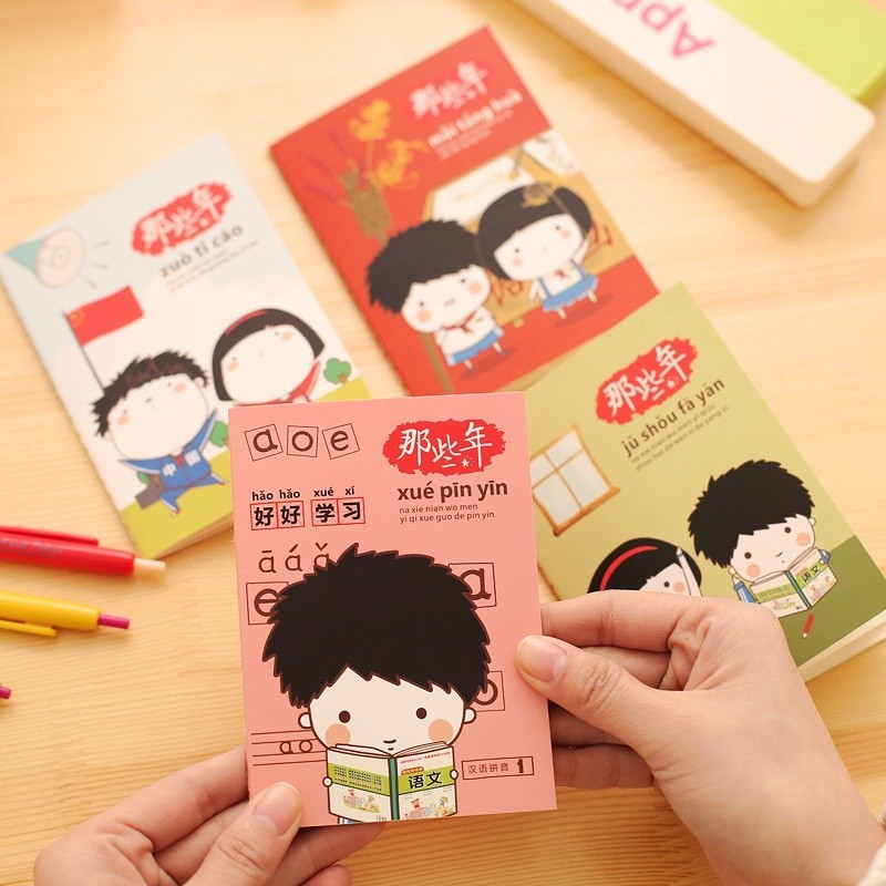 Jual FPS Buku Tulis Mini Motif Kartun Note Book Mini Cartoon Mini Book ...