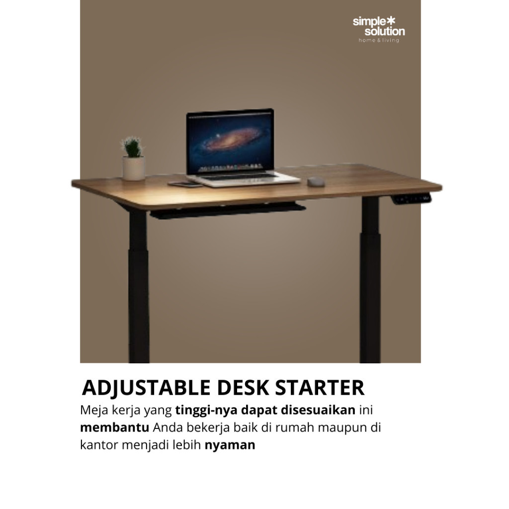 Jual Meja Elektrik | STARTER Desk | Height Adjustable Desk | Meja Naik ...