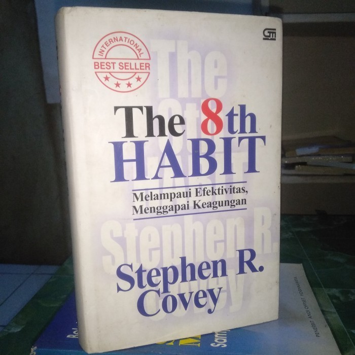 Jual Buku The 8th Habit Stephen R Covey Harg Cover Original