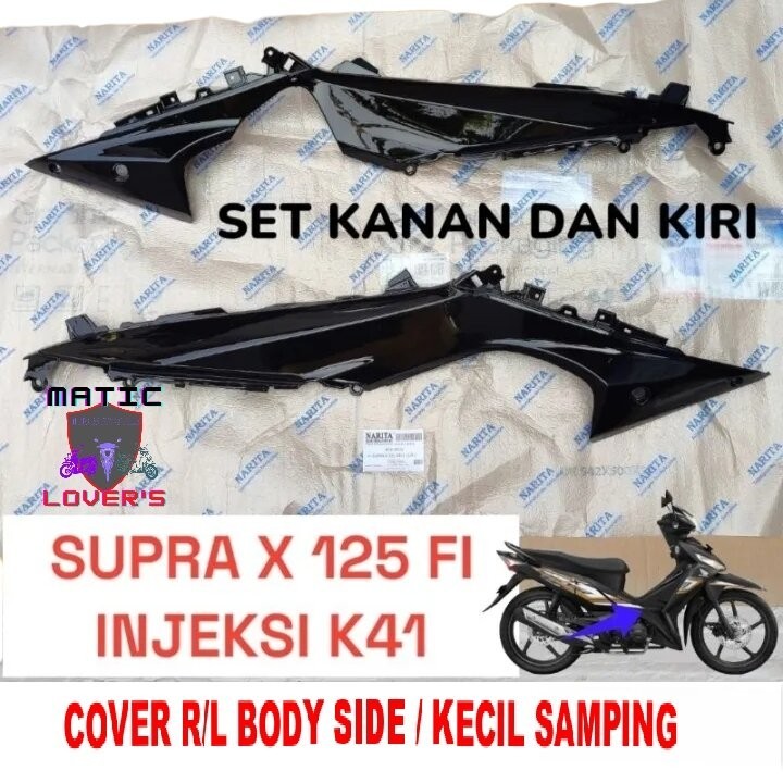 Jual cover R L side sambungan body samping body kecil supra x 125 fi ...