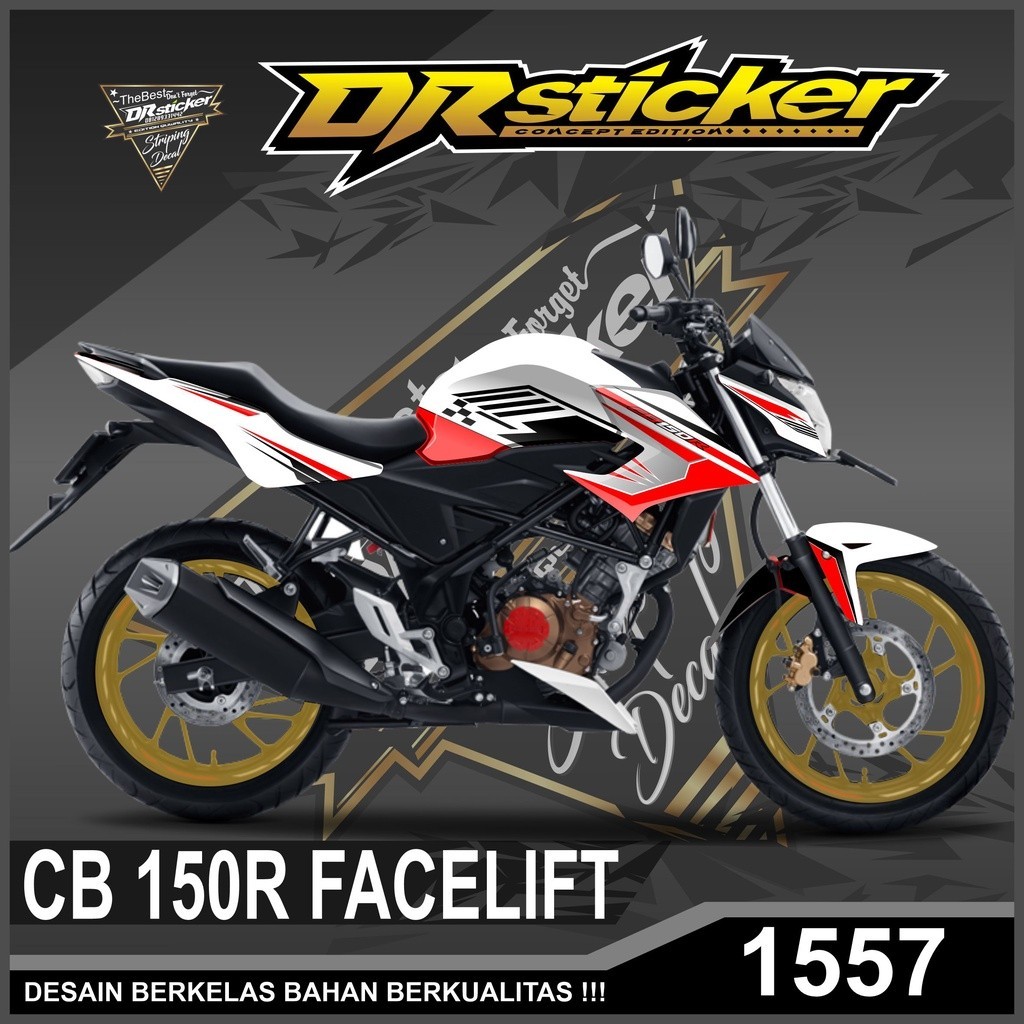 Jual 1557 Decal Costum Sticker CB 150R FACELIFT Full Body Desain ...