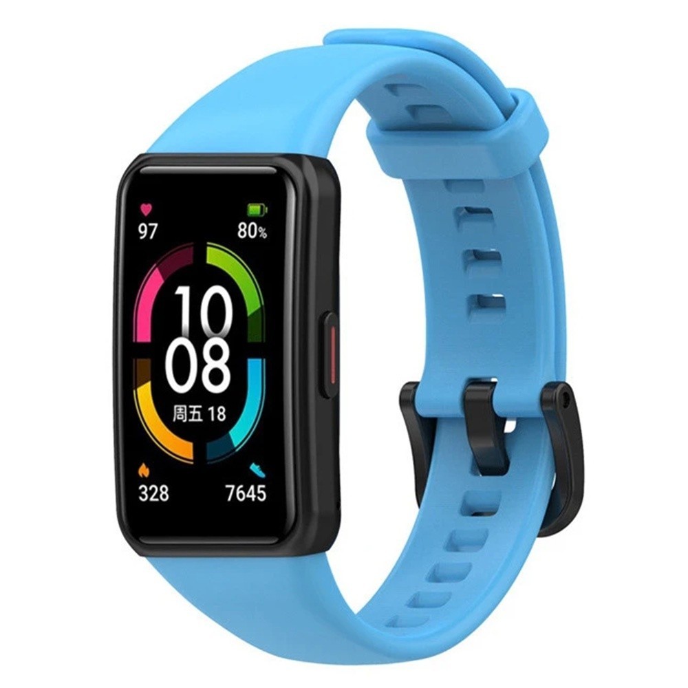 Jual Strap for Huawei Band 9 8 7 6 Honor Band 6 Polos Silicone Sport ...