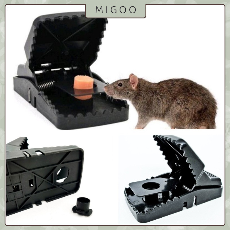 Jual MiGoo Perangkap Tikus Pvc Mouse Trap Double Spring Tikus Kuat ...