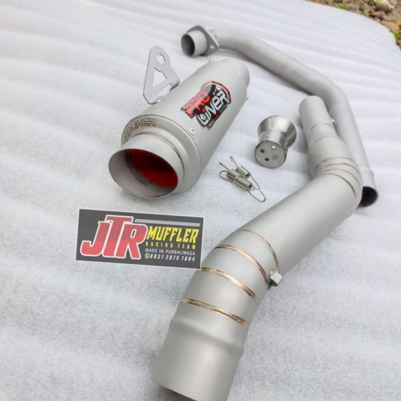 Jual knalpot racing PROLINER TR 1 VIXION OLD NEW R15 V2 V3 MX KING 150 ...