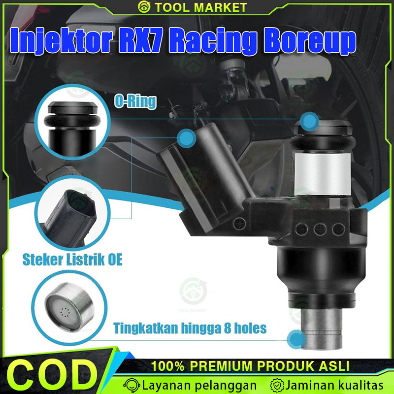 Jual Injektor RX7 Racing Boreup Injektor 150cc 125cc 160cc 170cc 180cc ...