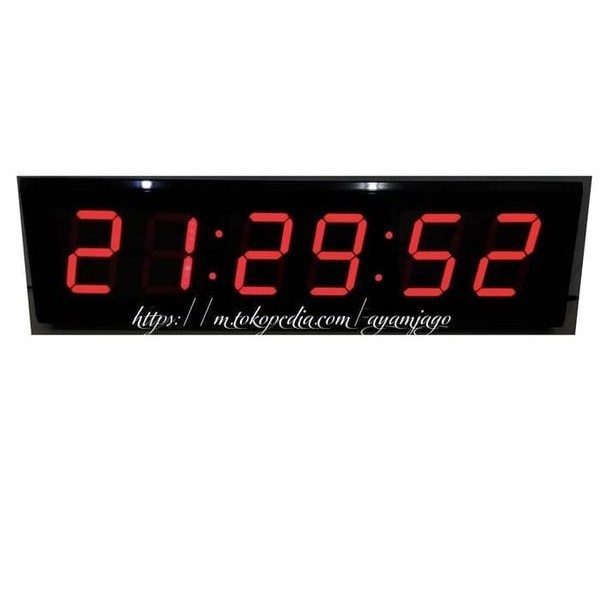 Jual Jam Led Digital Clock & Stopwatch Countdown Countup Timer ...