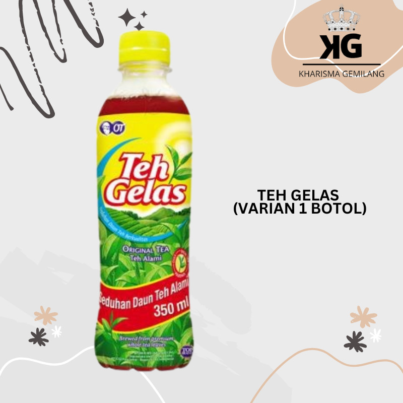 Jual KG - TEH GELAS PET 350ml (VA RIAN 1 BOTOL) Minuman Teh Manis ...