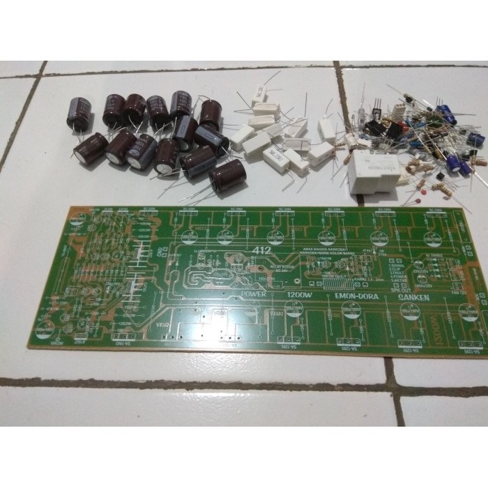 Jual Power Amplifier Yiroshi Built up 3U Sanken 412 DIY Kit | Shopee