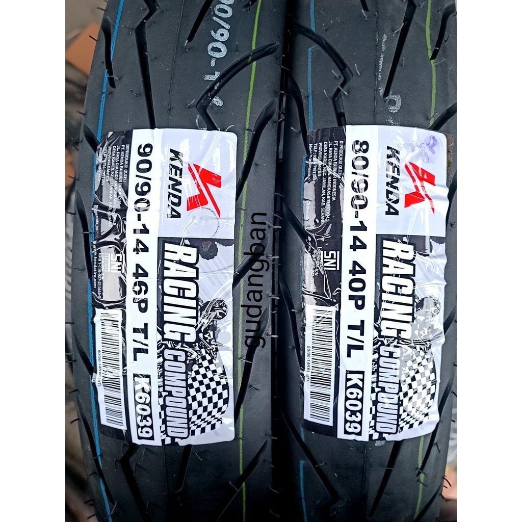 Jual KENDA K6039 80 90 14 dan 90 90 14 SOFT COMPOUND Sport Racing Ban