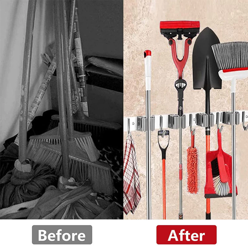 Unik88 Gantungan Sapu Multifungsi Hemat Ruang | AutoStock