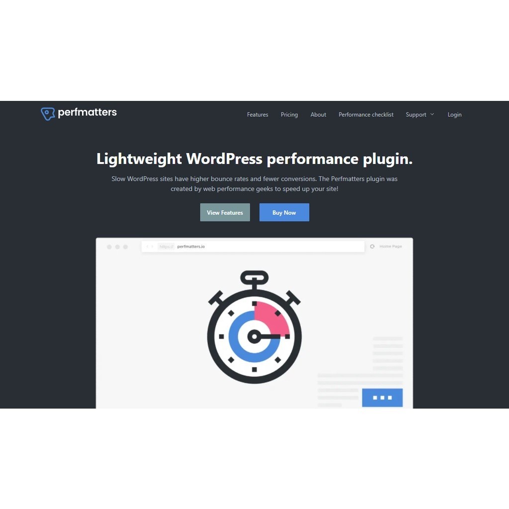 Jual Perfmatters WordPress Performance Plugin - Original Lisensi ...