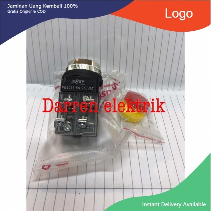 Jual Push bottom 30mm PB3011, 3warna | Shopee Indonesia