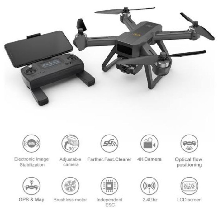 Jual promo terbaru IDX. DRONE MJX B20 EIS B20EIS 4K CAMERA WIFI 5G DUAL ...