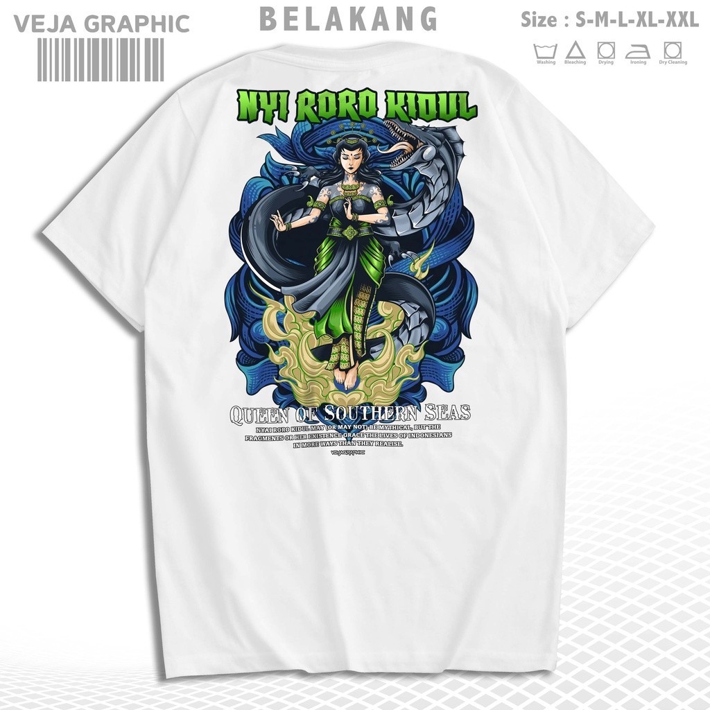 Jual AllStore76VEJAGRAPHIC T-Shirt Nyi Roro Kidul Pantai Selatan