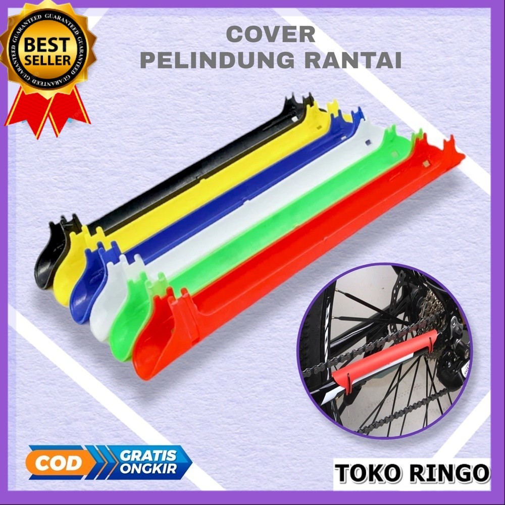 Jual cover pelindung rantai sepeda gunung mtb lipat chain guard plastik ...