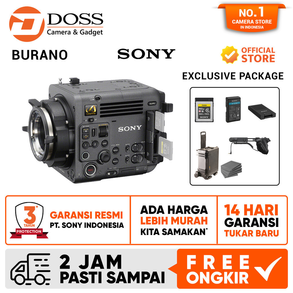 Jual Sony BURANO 8K Digital Cinema Camera with Exclusive Package ...