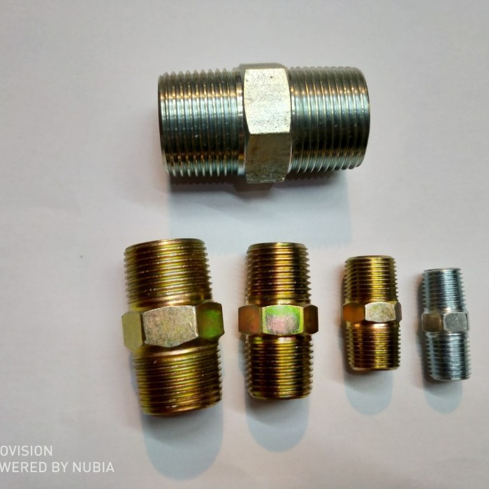 Jual Double Nepple / Adaptor 3/8