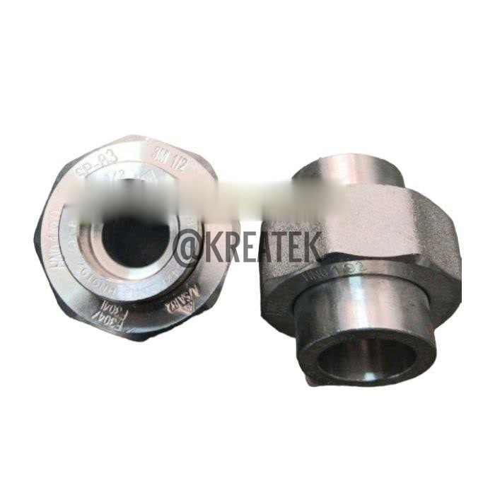 Jual Water mur / Union 1/2 inch SS 304 Class 3000 SW | Shopee Indonesia