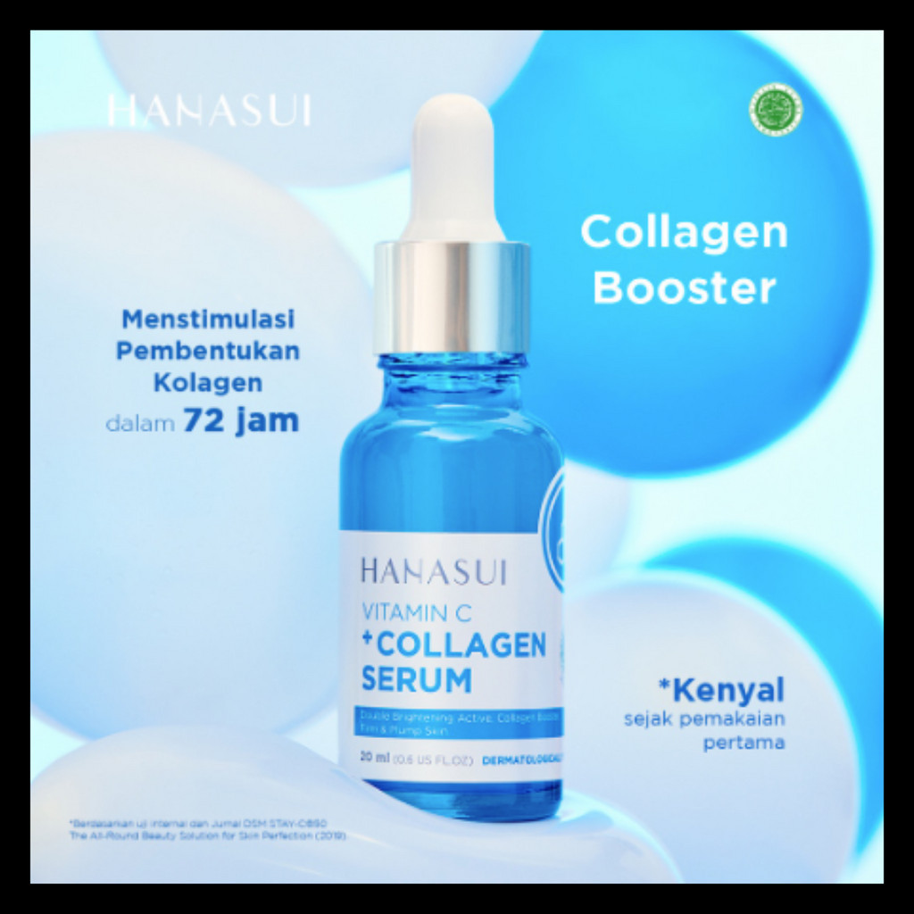 Jual Hanasui Vitamin C + Collagen Serum New Look & Improved Formula ...