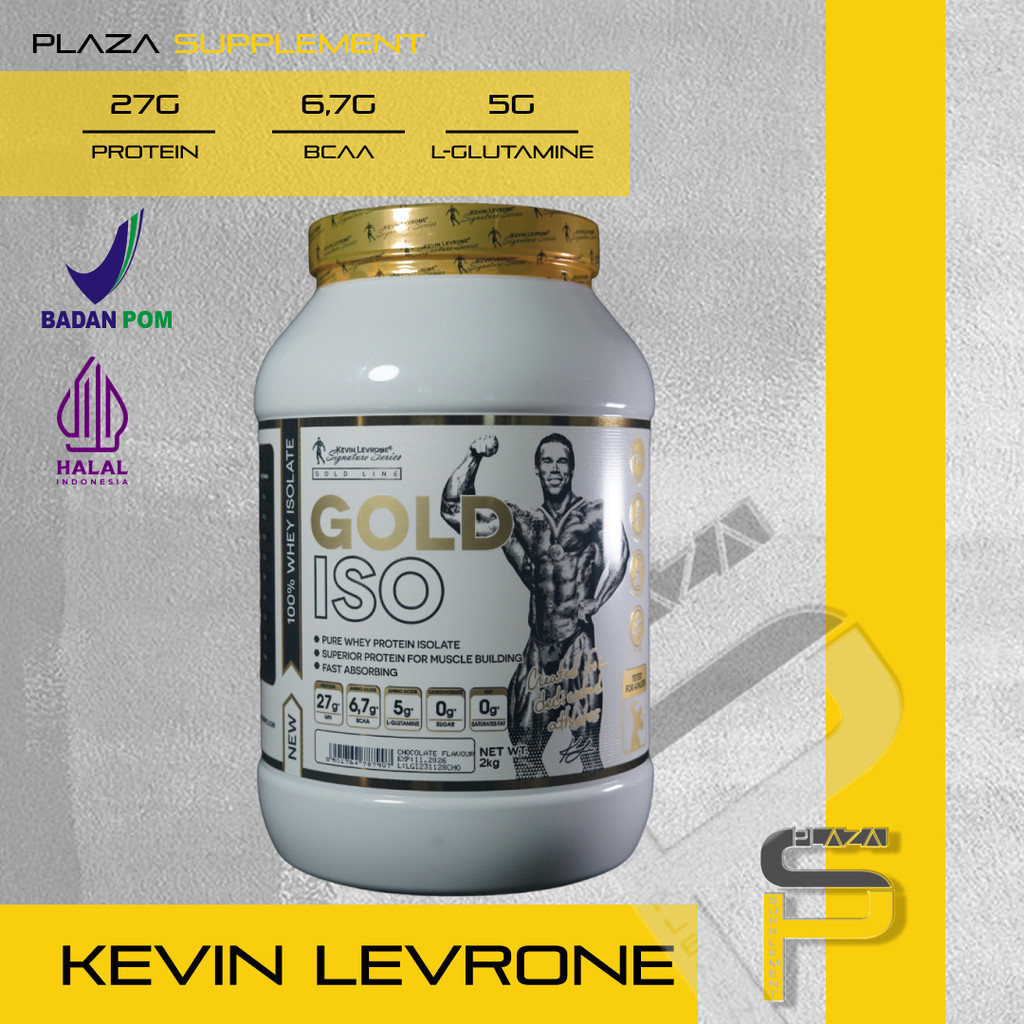 Jual Kevin Levrone Gold Isolate 2 Kg Whey Protein Isolate Shopee Indonesia 7887