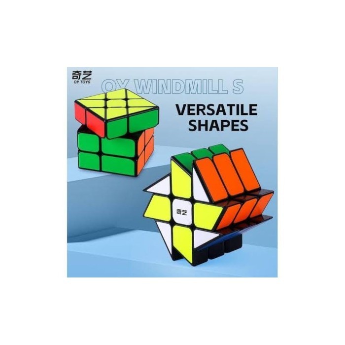 Jual Rubik Qiyi Windmill S cube Blackbase original | Shopee Indonesia