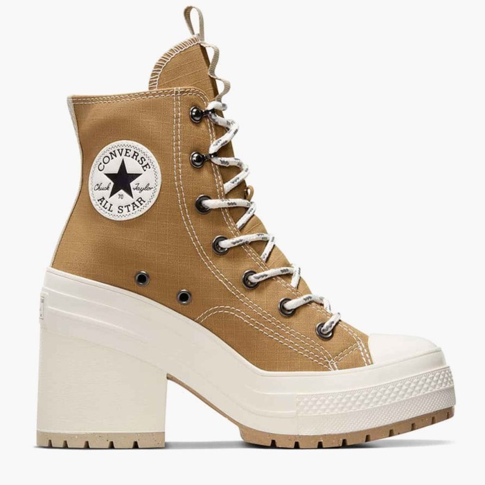 Jual Sepatu Sneakers Wanita Chuck 70 De Luxe Heel Grid Original A06437C ...