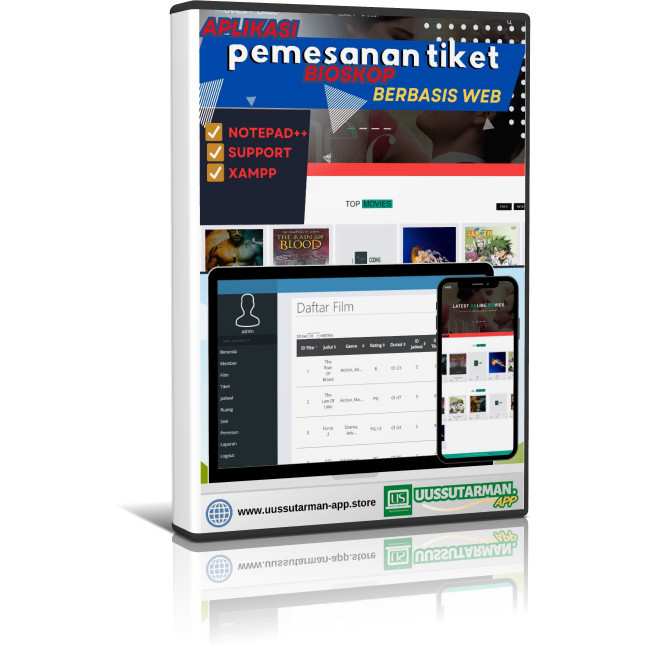 Jual Aplikasi Pemesanan Tiket Bioskop Online (PHP) | Shopee Indonesia