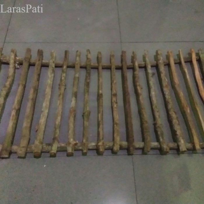 Jual pagar ranting kayu jati 50cmx50cm pagar ranting jati pagar