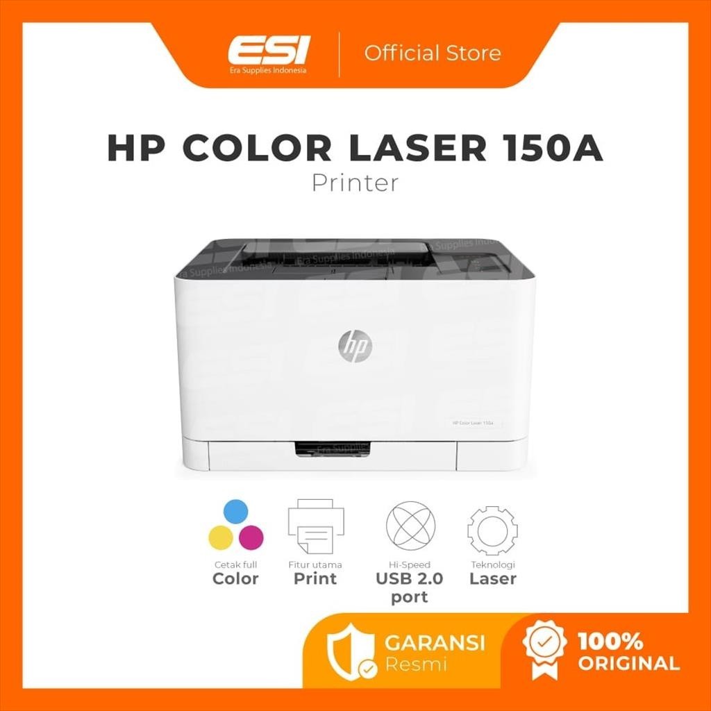 Jual HP Printer Color Laser 150a (4ZB94A) | Shopee Indonesia