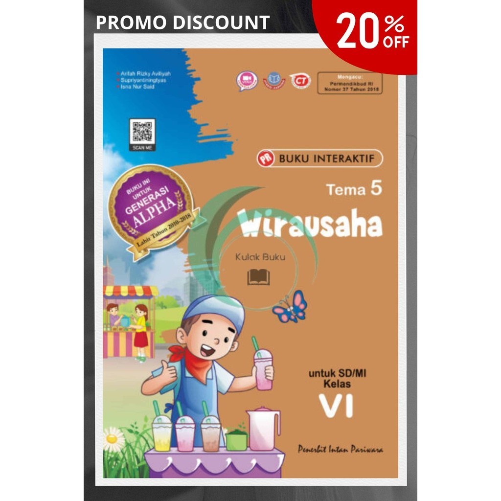 Jual BUKU PR TEMATIK KURIKULUM K13 SD KELAS 6 TEMA 5 INTAN PARIWARA ...