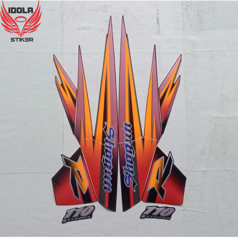 Jual Stiker Striping Suzuki Shogun R 110 1997 - List Stiker Standar ...