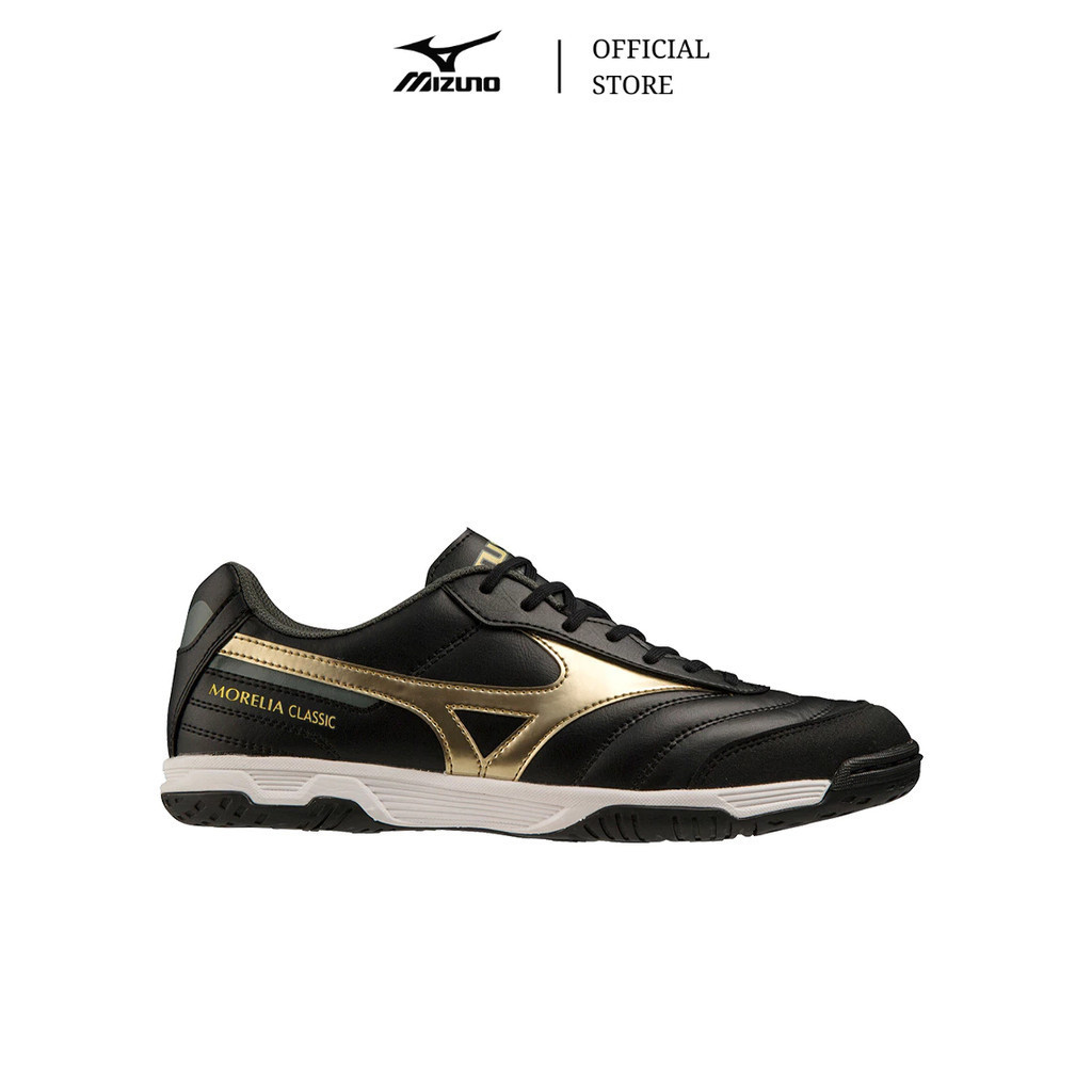 Jual MIZUNO SEPATU FUTSAL MORELIA SALA CLASSIC IN BLACK GOLD DARK ...