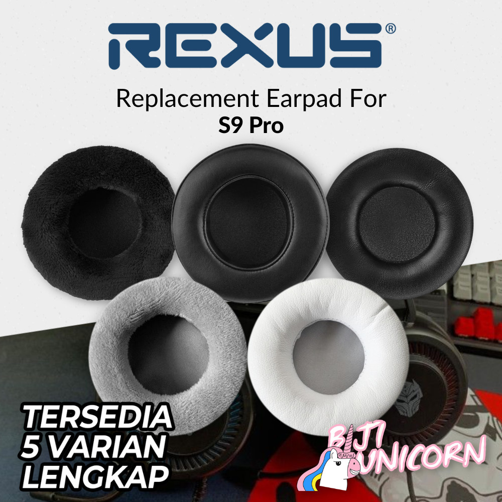 Jual Earcup Earpad Ear Cushion Rexus S9 S 9 S-9 Pro Bantalan Busa Pad ...